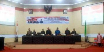 Rapat Paripurna DPRD Kotamobagu: Ranperda APBD 2022 dan Kearsipan Disetujui untuk Dibahas Lebih Lanjut