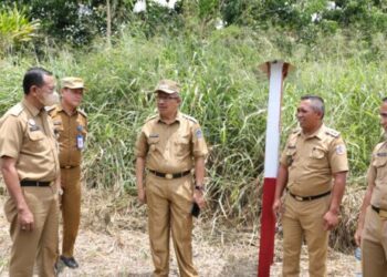 Pj Wali Kota Tinjau Tapal Batas Wilayah Kotamobagu di 4 Kecamatan