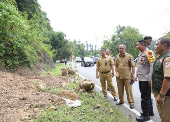 Pj Wali Kota Tinjau Lokasi Rawan Bencana di Kotamobagu