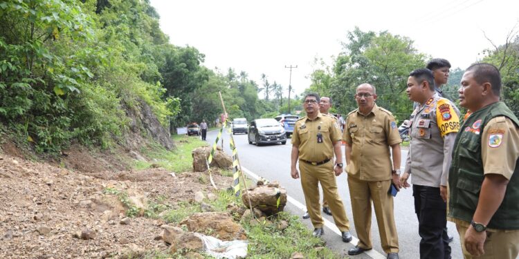 Pj Wali Kota Tinjau Lokasi Rawan Bencana di Kotamobagu