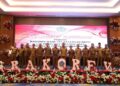 Pj Wali Kota Kotamobagu Hadiri Rakorev Hasil Pelaksanaan RKPD Kabupaten-Kota se Sulut