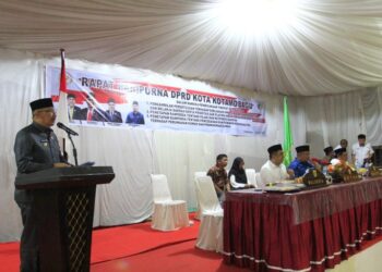 Pj Wali Kota Hadiri Rapat Paripurna DPRD Kotamobagu