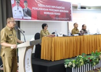 Asripan Nani Buka Sosialisasi Implementasi Pengawasan Perizinan Berbasis Risiko