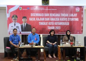 Sekda Kotamobagu Buka Kegiatan Diseminasi Audit Kasus Stunting (AKS)