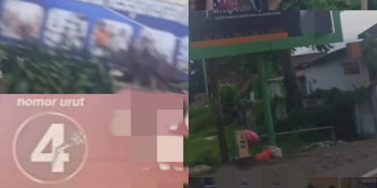 Masa Kampanye 3 Hari Lagi, Sejumlah APK di Kotamobagu Masih Terpasang, Ketua Bawaslu Angkat Bicara