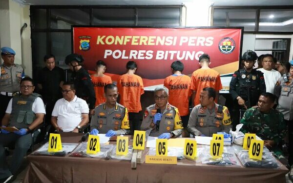 Bentrokan 2 Kelompok di Bitung Kini Dipastikan Sudah Kondusif, Polisi Amankan 7 Terduga Pelaku