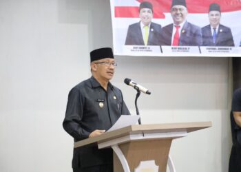 Pj Wali Kota Kotamobagu Hadiri Paripurna Ranperda APBD 2024