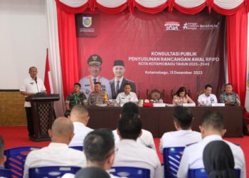 Asripan Nani Buka Kegiatan Konsultasi Publik Penyusunan RPJPD Kotamobagu 2025-2045