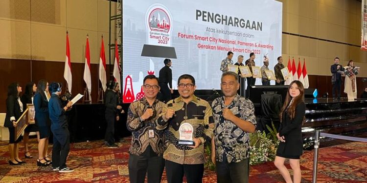 Kotamobagu Raih Penghargaan dalam Program Gerakan Menuju Smart City 2023