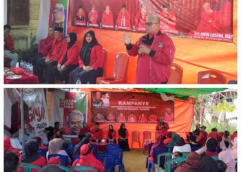 Ketua PDIP Bolmut, Amin Lasena, Rencanakan Kemenangan 100 Persen di Pemilu 2024