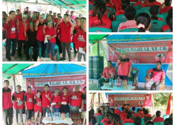 Disambut Hangat Warga Desa Biontong II, Caleg DPRD Bolmut Safrizal Walahe Sukses Gelar Kampanye Dialogis