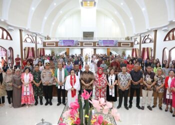 Natal Berlangsung Aman dan Kondusif, Kapolres Kotamobagu Ucapkan Terimakasih
