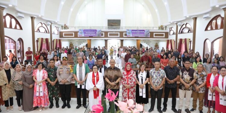 Natal Berlangsung Aman dan Kondusif, Kapolres Kotamobagu Ucapkan Terimakasih