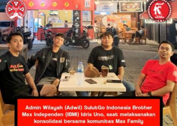 Idris Uno Lakukan Konsolidasi ke Komunitas Independen Kotamobagu dan Bolmut