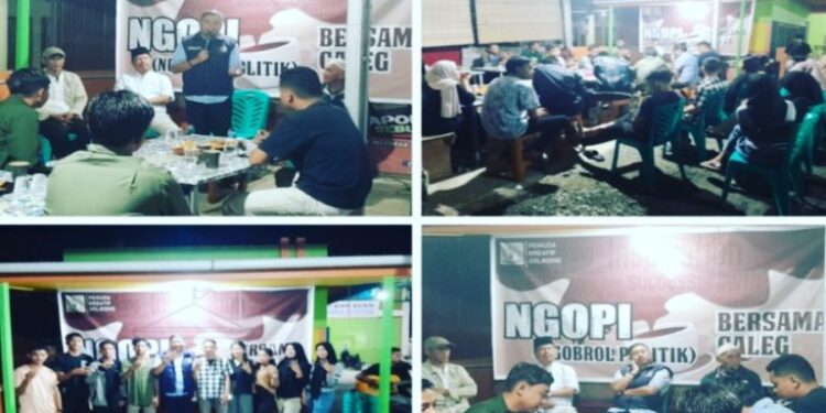 Sejumlah Prestasi Hamim Pou Terungkap Saat Ngobrol Politik Bareng Komunitas Pemuda Kreatif Bolmong