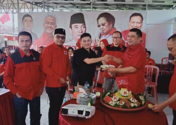 HUT ke-51 PDIP di Kotamobagu, Meiddy Makalalag : Tetap Kokoh dan Tegak Lurus Hadapi Badai Politik