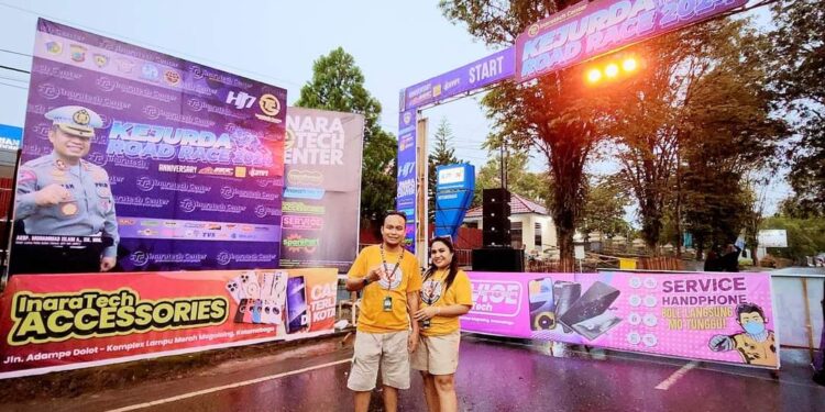 Owner InaraTech Apresiasi Keberhasilan Kejurda Road Race 2024 Kotamobagu