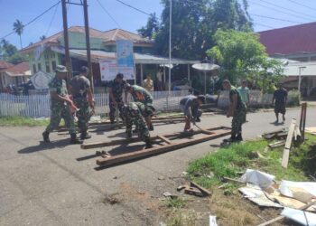 Koramil Kotabunan Siapkan Kampung Pancasila, Warga Desa Dodap Dukung Penuh