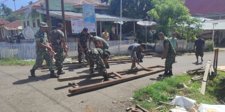 Koramil Kotabunan Siapkan Kampung Pancasila, Warga Desa Dodap Dukung Penuh