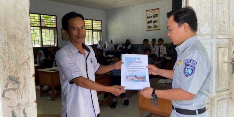 Mengawali Tahun 2024, Jasa Raharja Edukasi Para Siswa Tentang Keselamatan Berkendara