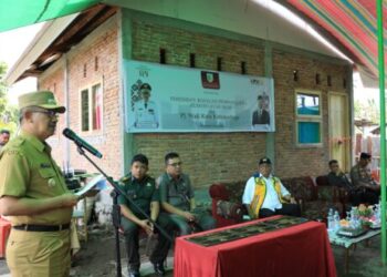 Pj Wali Kota Resmikan Rumah Layak Huni di Kecamatan Kotamobagu Selatan