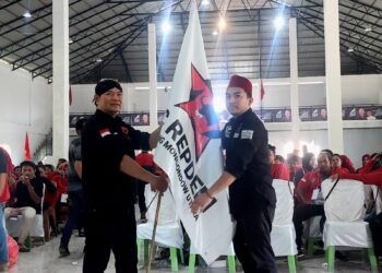 Dihadiri 600 Saksi TPS, DPC REPDEM Bolmut Resmi Dikukuhkan