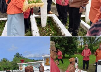 Mengenang Perjuangan pada 23 Januari 1942, Hamim Pou dan KKIG Gelar Upacara Hari Patriotik