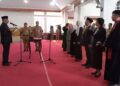 Pj Wali Kota Kotamobagu Lantik Lima Pejabat Eselon II