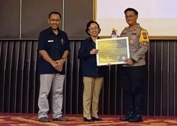 Pengelolaan Anggaran Terbaik, Putra Minsel AKBP Lerry Tutu Terima Penghargaan Dari Kementerian Keuangan