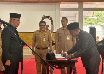 Resmi Dilantik Sebagai Sekretaris DPRD Kotamobagu Definitif, Firmansyah Siap Optimalkan Kinerja Legislatif