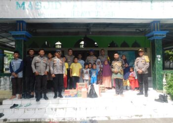 Program ‘Jumat Berbagi’, Polres Bitung Beri Santunan Di Panti Asuhan