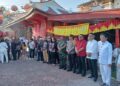 Berlangsung Aman! Puluhan Personel Disiagakan Dalam Perayaan Cap Go Meh di Kota Bitung