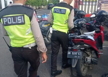 Ciptakan Ketentraman di Masyarakat, Sat Lantas Polres Minsel Rutin Tertibkan Knalpot Brong