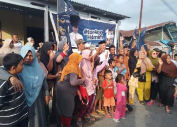 Caleg NasDem Hamim Pou Sapa Masyarakat Minahasa Utara dalam Safari Politik Pramilihan