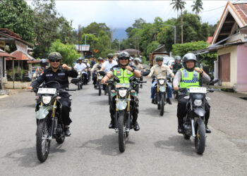 Dandim Bolmong dan Forkopimda Kotamobagu Pantau Pemilu 2024 dengan Ran Dua