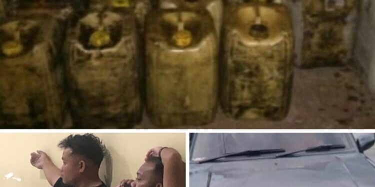 Waduh! Tipidter Polda Sulut Ringkus Oknum Wartawan Kotamobagu Usai Sedot BBM Solar Subsidi Dari SPBU Kotabangon