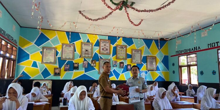 Jasa Raharja Perwakilan Kotamobagu Tekan Angka Lakalantas Pelajar Lewat PPKL