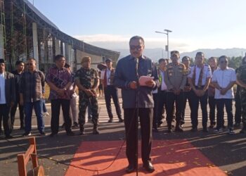 Diresmikan Limi Mokodompit,Pesawat tipe DHC-6 Twin Otter Mulai Beroperasi di Bandara Lolak Bolmong