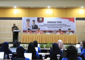 Pj Wali Kota Buka Bimtek Penatausahaan Keuangan SIPD di Lingkungan Pemkot Kotamobagu