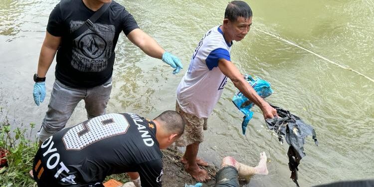 Geger! Sesosok Mayat Tanpa Identitas Ditemukan Dengan Posisi Telungkup di Muara Sungai Bunaken