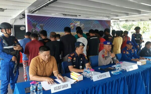 Direktorat Polairud Polda Sulut Selamatkan Rp.15 Miliar Kerugian Negara Dari Puluhan ‘Perampok’ Diperairan Laut Sulawesi