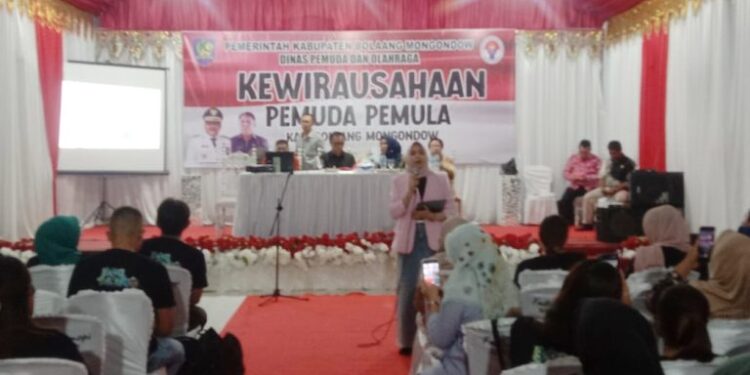 Digelar Dispora Bolmong, Feramitha Mokodompit Jadi Narasumber Pelatihan Kewirausahaan Pemuda Pemula