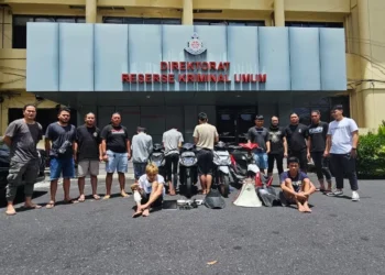 Polisi ‘Buru’ Kendaraan Yang Dijual Melalui Facebook Usai Bekuk 5 Eksekutor Maling Motor Dikota Manado