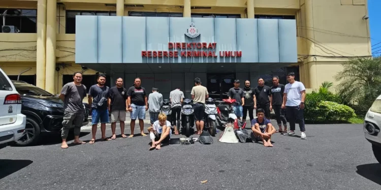 Polisi ‘Buru’ Kendaraan Yang Dijual Melalui Facebook Usai Bekuk 5 Eksekutor Maling Motor Dikota Manado