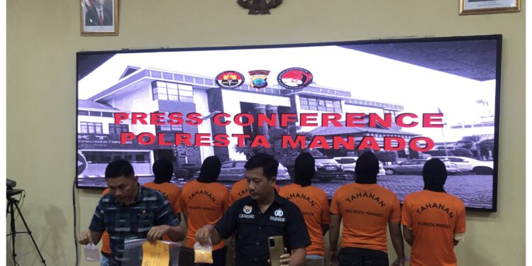 Satresnarkoba Polresta Manado Ungkap Kasus Penyalahgunaan ‘Barang Haram’ Jelang Bulan Suci Ramadhan