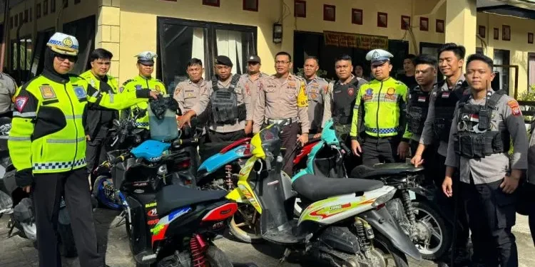 Antisipasi Balap Liar Dibulan Suci Ramadhan, Satlantas Polresta Manado Gelar Patroli Rutin Hingga Berhasil Amankan Ratusan Kendaraan