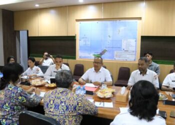 Claudy Dampingi Pj Wali Kota Kotamobagu Kunker ke Kantor Balai Wilayah Sungai Sulawesi I