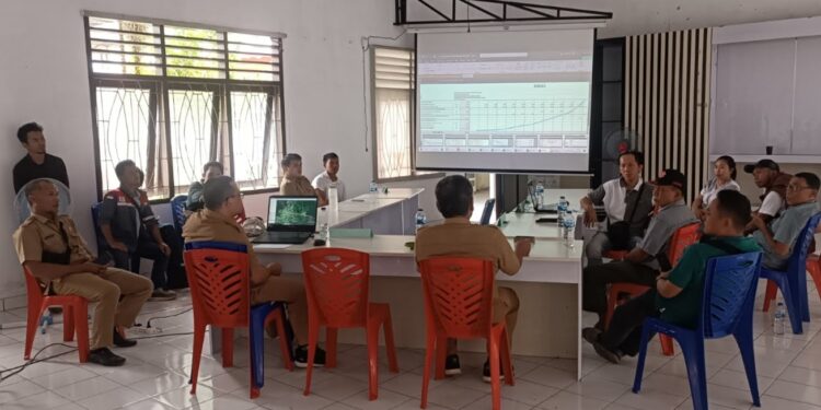 Dinas PUPR Kotamobagu Gelar Pre Construction Meeting