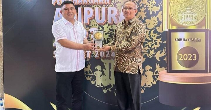 Hadiri Penyerahan Piala Adipura ke Pemkot Kotamobagu, Ketua DPRD Meiddy Makalalag Apresiasi Petugas Kebersihan