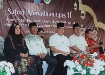 Ketua DPRD Meiddy Makalalag Dampingi Wagub Sulut Safari Ramadhan di Kotamobagu
